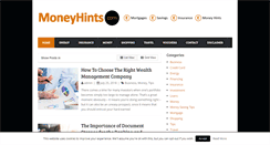 Desktop Screenshot of moneyhints.com
